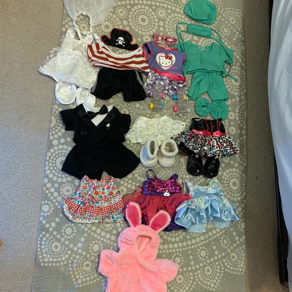 Build a Bear Outfits 11 FULL Outfits